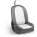 Чехлы на сидения для Kia Picanto 3 в дизайне ромб